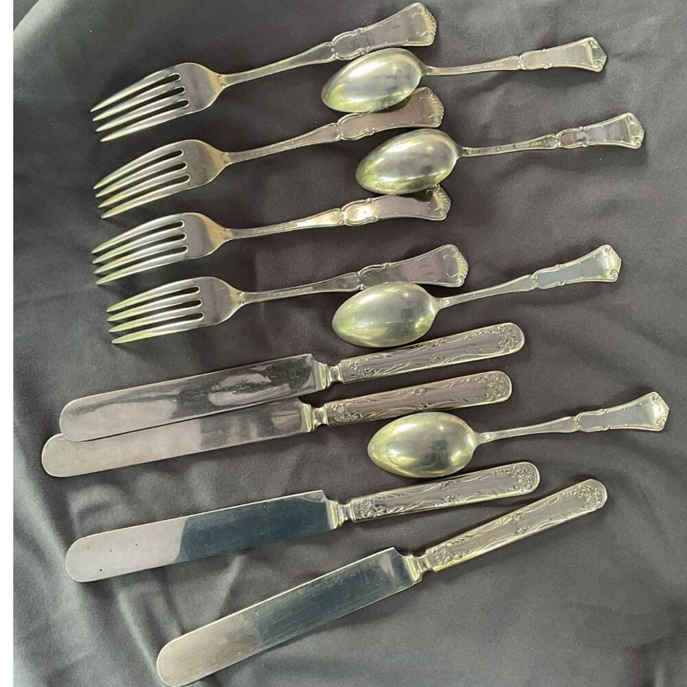 WMA Rogers Silver Nickle Silverware Set